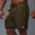 BOARDSHORT RETRÔ LINES VERDE MILITAR - comprar online