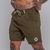 BOARDSHORT VERDE OLIVA RETRÔ