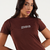 CAMISETA FEMININA OUTLINE COURO - Sieg Sports® | Loja Oficial