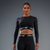 CROPPED MANGA LONGA SIEG PWR PRETO - comprar online