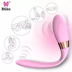 Vibrador de casal com controle luxury na internet