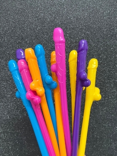 Canudos com formato de pênis - Sex Shop em Campos