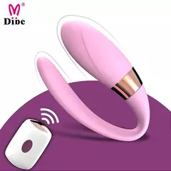 Vibrador de casal com controle luxury