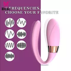 Vibrador de casal com controle luxury - comprar online