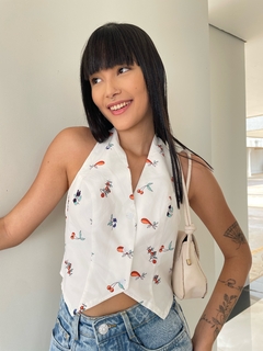 blusa colete cherry na internet