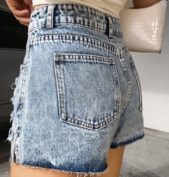 Short jeans rainbow - comprar online