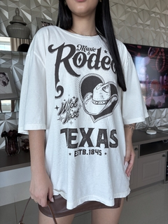 Camiseta t-shirt rodeo texas - comprar online