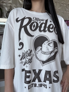 Camiseta t-shirt rodeo texas na internet