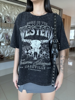 Camiseta t-shirt western