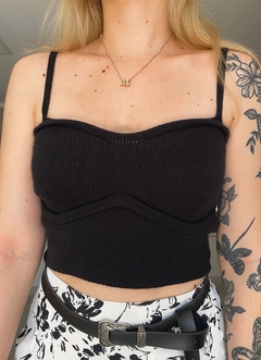Cropped tricot bell