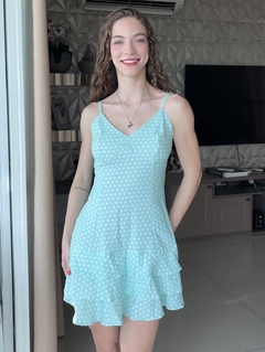 Vestido mel verde