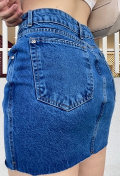 Saia jeans smile na internet