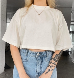 Cropped basic square - loja online