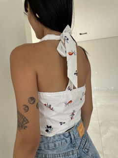 blusa colete cherry - Dameda