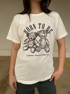 T-shirt born to be - comprar online
