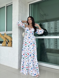 Vestido jucy branco - comprar online