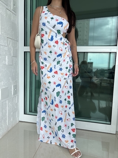 Vestido Benati branco - Dameda
