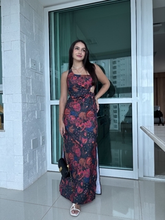 Vestido Benati vermelho na internet