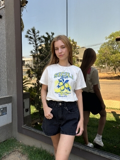 Short jeans mom black na internet