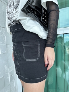 Saia jeans soft - comprar online