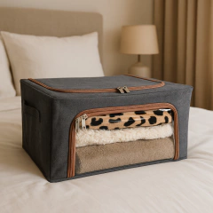 Caja Organizadora Chica Con Visor Premium