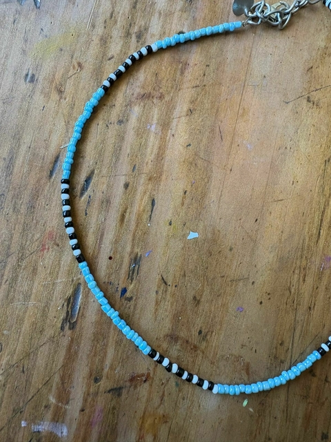 Collar rayado - comprar online