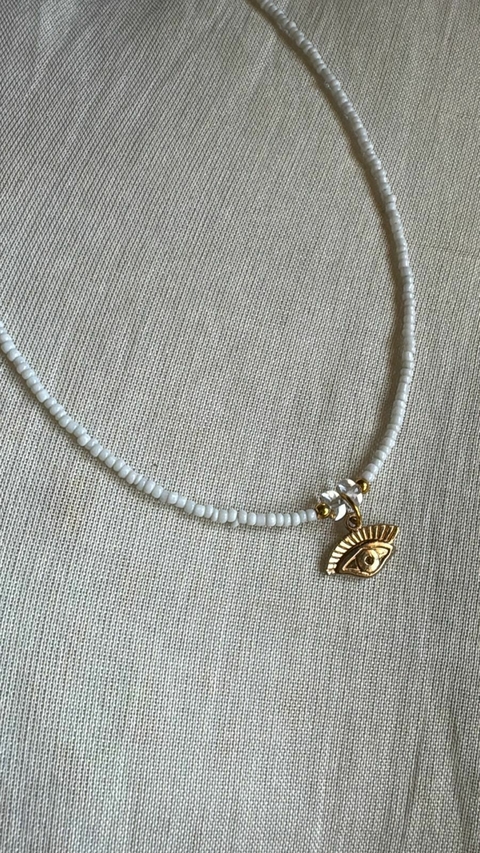 choker white gold - comprar online