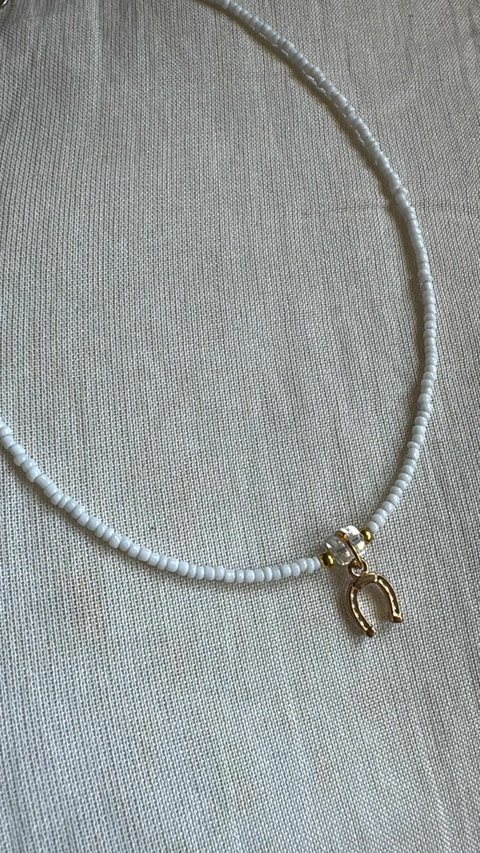 choker white gold - comprar online