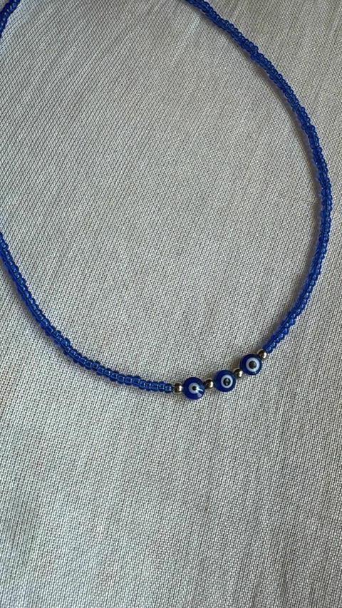 choker blue - comprar online
