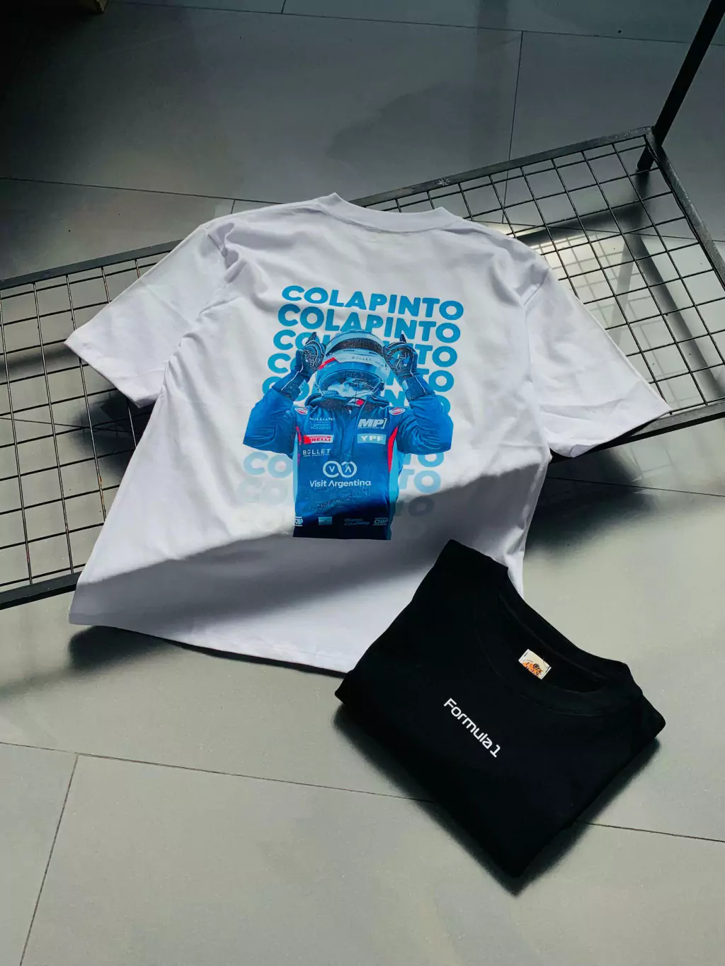 Remera oversize Franco Colapinto F1