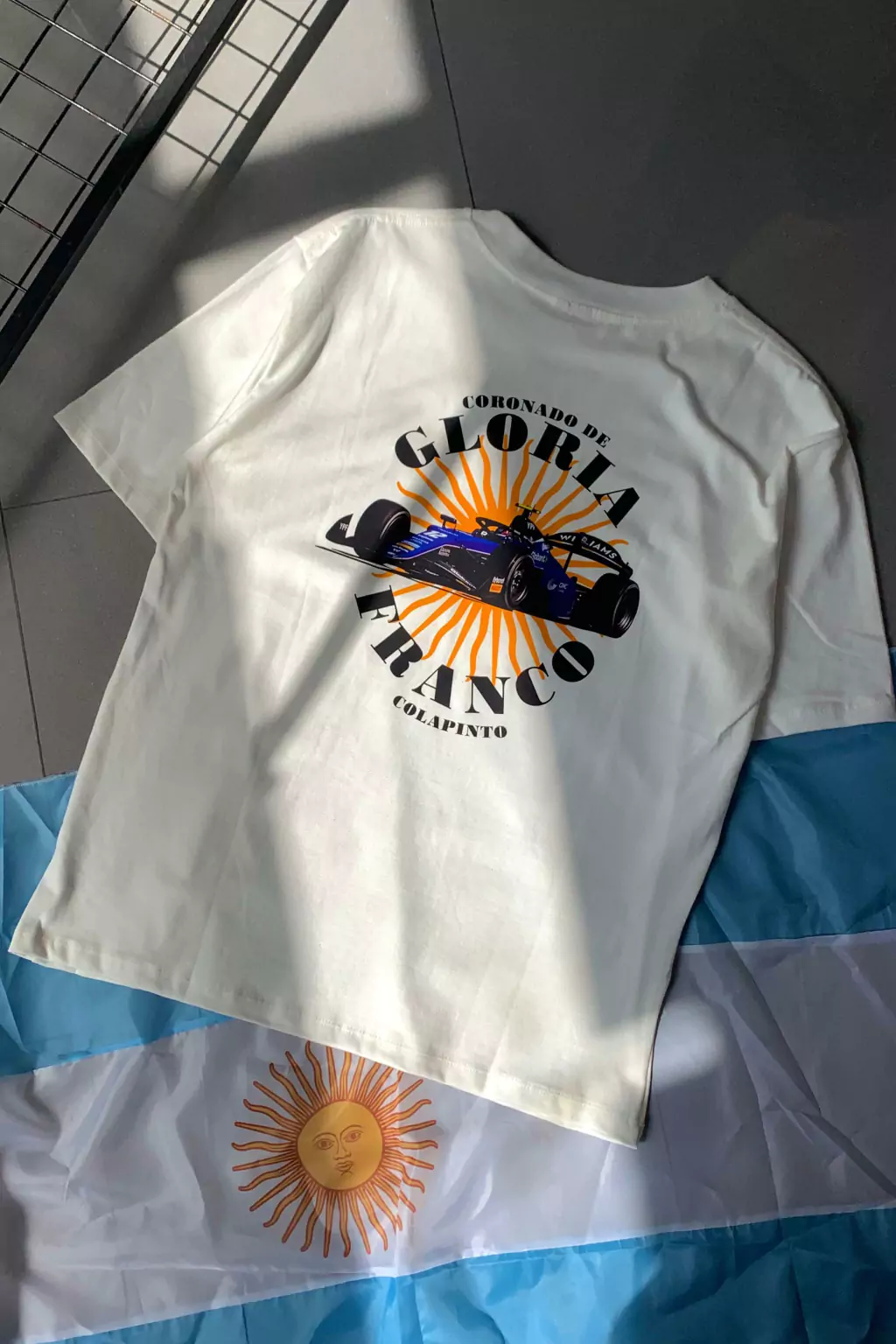 Remera Oversize Franco Colapinto "CORONADO DE GLORIA"