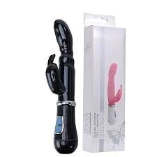 Vibrador Ponto G em Jelly Duplo