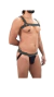 Conjunto Cueca Jock e Harness com Listras - comprar online