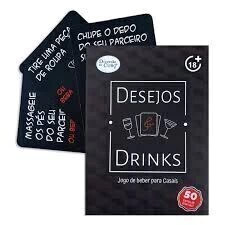 Desejos e Drinks Jogo de Cartas Diversao ao Cubo no