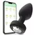 Plug anal de silicone com vibro por aplicativo