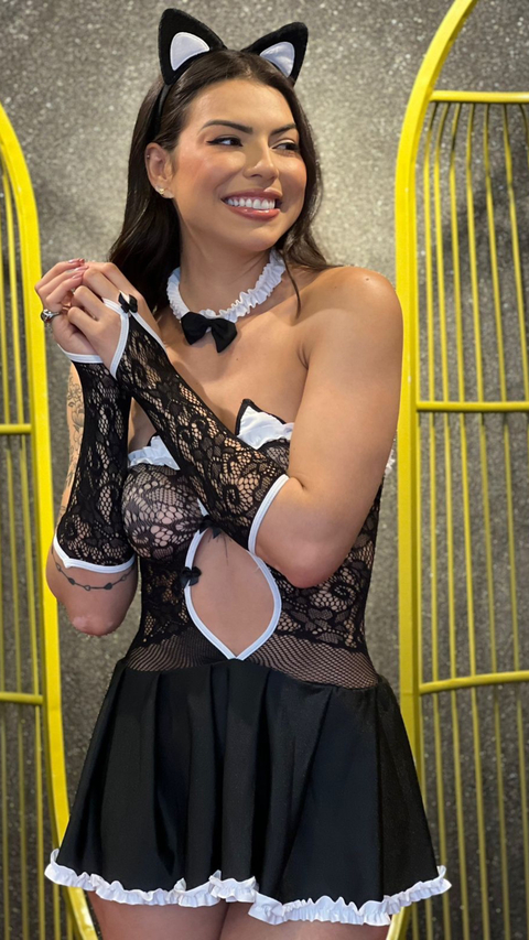 Fantasia gatinha sexy