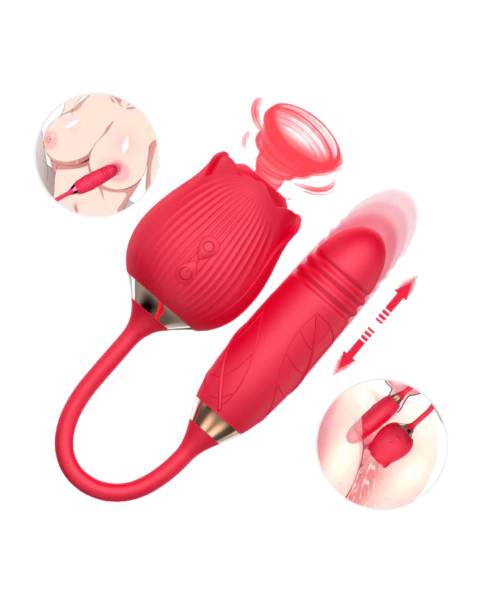 Vibrador flower Vai e Vem - comprar online