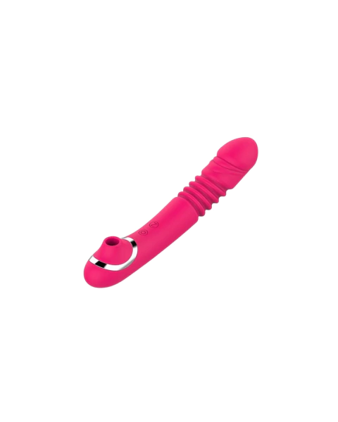 Vibrador de Ponto G com vai e vem - Pulsacao - SI Cor ?Vermelho - comprar online