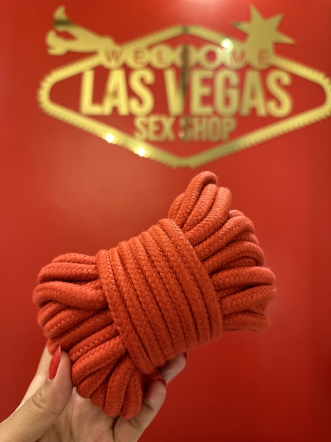 Corda Sado - Bondage Rope - Vermelho
