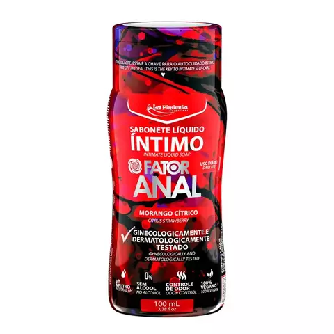 Fator Anal Sabonete Líquido Íntimo com Aroma 100ml La Pimienta