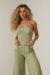Blusa Tomara Que Caia Sophie Verde Chá - comprar online