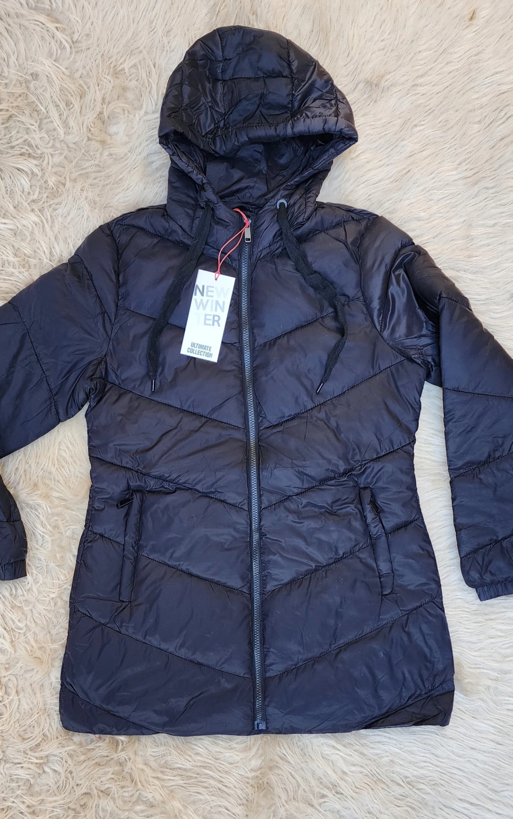 Campera Larga Importada Semi impermeable