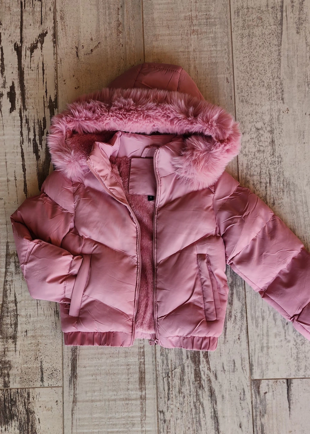 Campera Importada Para Nena Color Rosa