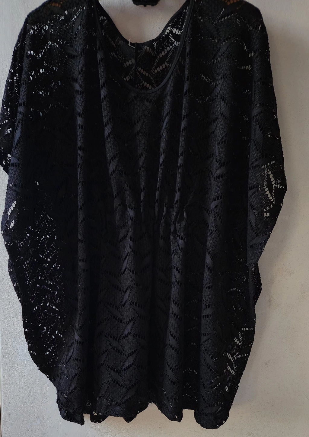 Remeron de Hilo Oversize Color Negro