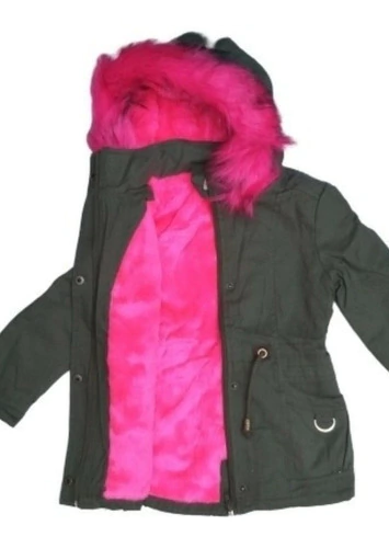 Parka Campera Bebe Con Abrigo Interior Con Capucha 1