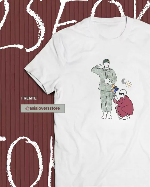 T-SHIRT - BTS - JIN E JHOPE - 2SEOK