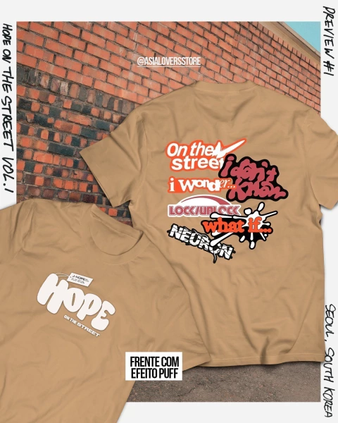 T-SHIRT OVERSIZED - J-HOPE ON THE STREET