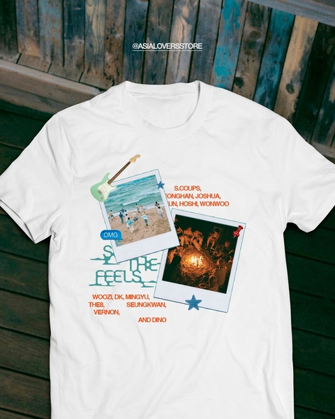 T-SHIRT - SEVENTEEN SPILL THE FEELS - OFF WHITE