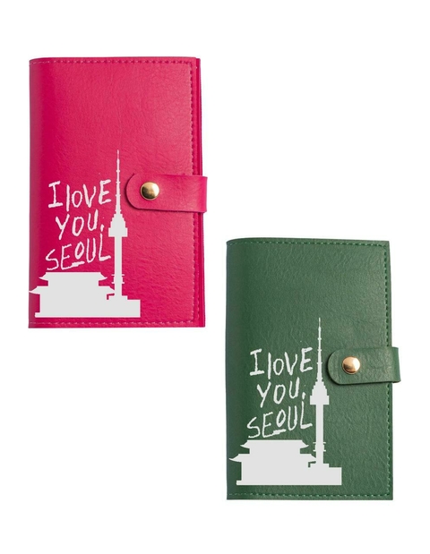 PORTA PASSAPORTE (LINHA VIAGEM) - I LOVE YOU, SEOUL - comprar online