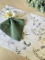 Lugar Americano Floral Verde Suave semi impermeável